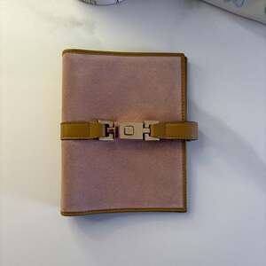 Vintage Gucci Jackie Suede and Leather Agenda Planner Cover